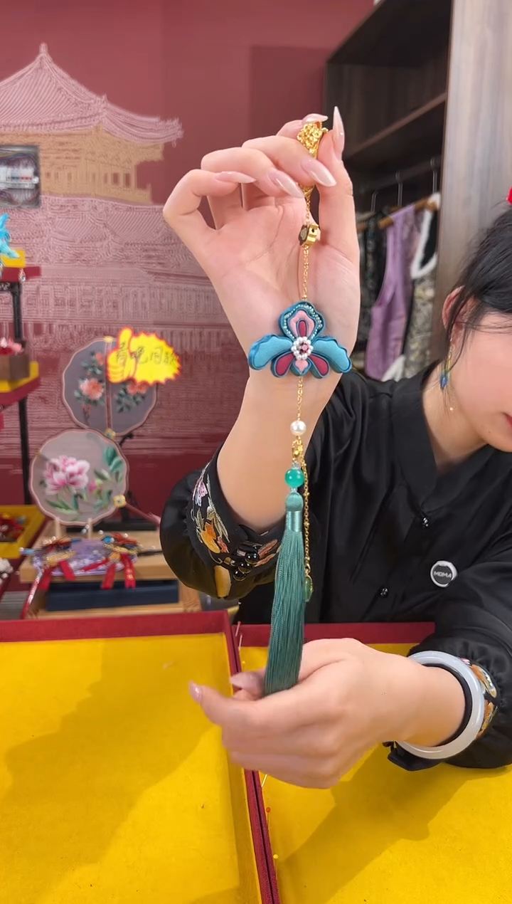 【闪购商品】刺绣苏绣世家非遗手工（压襟）