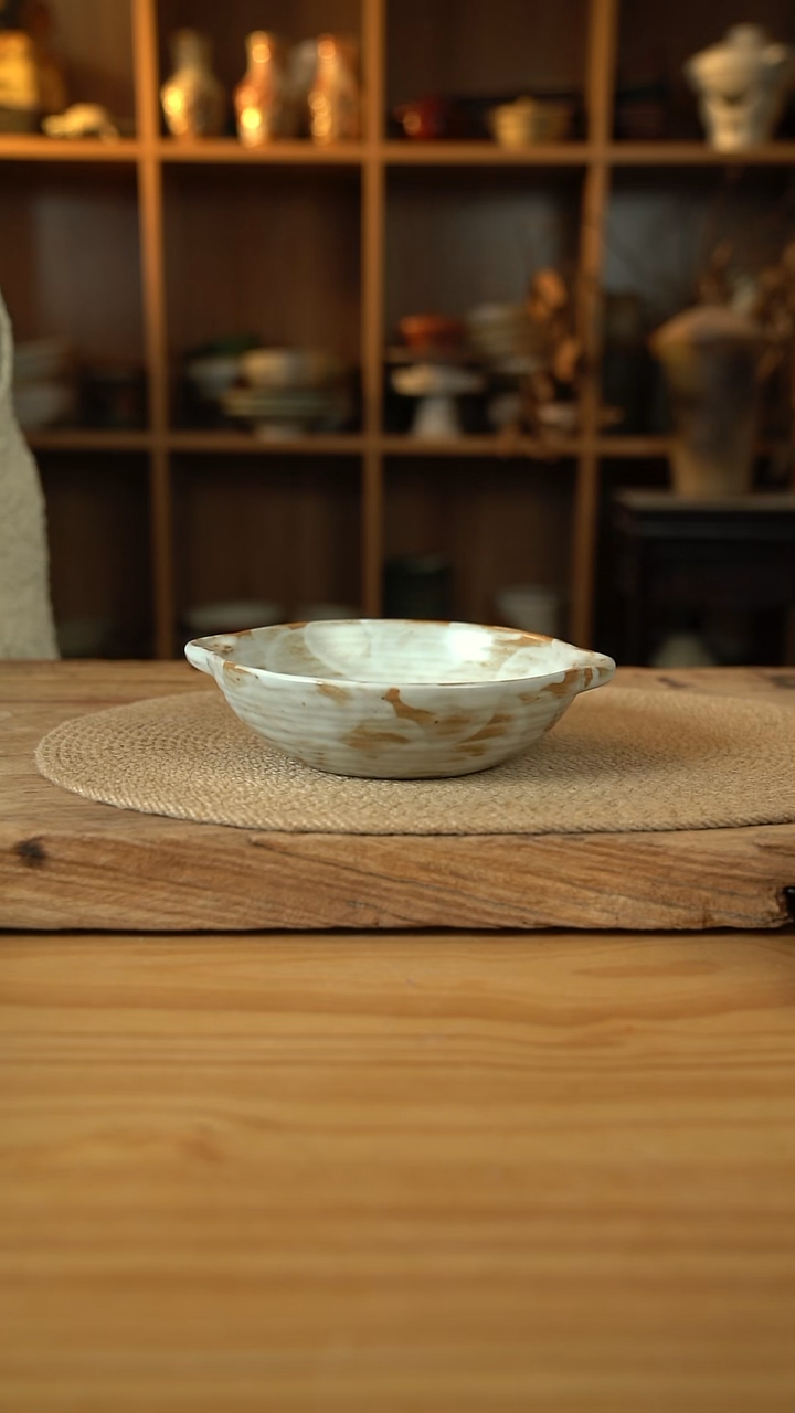 福利粉影系列的7英寸双耳盘1个