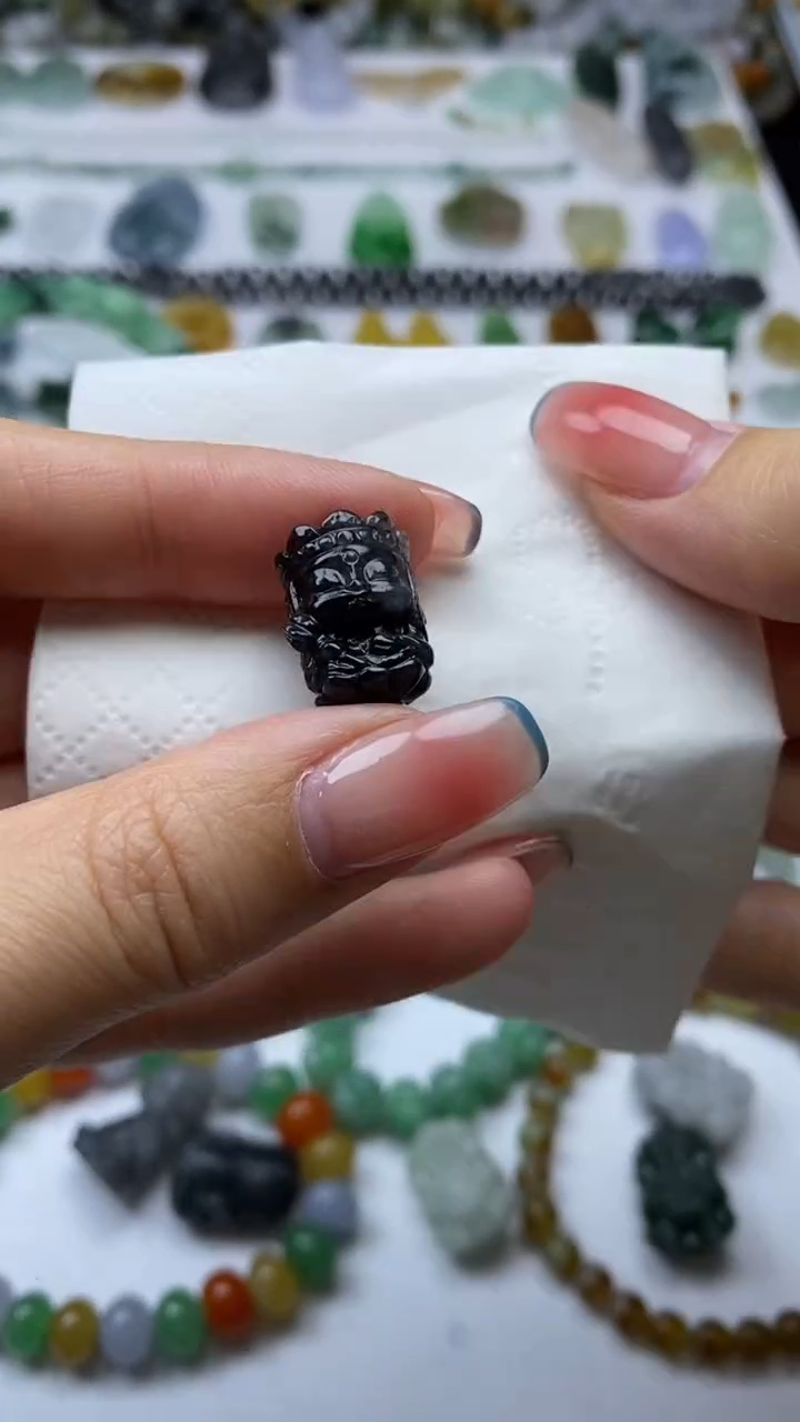 未镶嵌定制翡翠毛货定制不退不换