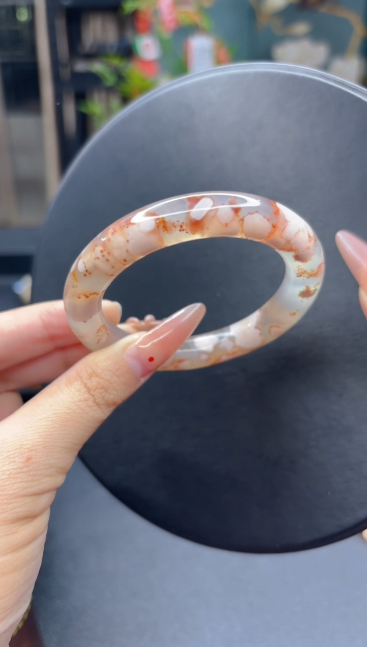 【闪购商品】石英质玉手镯未镶嵌9（54圈）