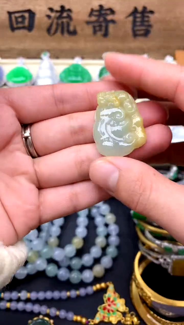 【闪购商品】翡翠颈饰未镶嵌75-中国好珍宝