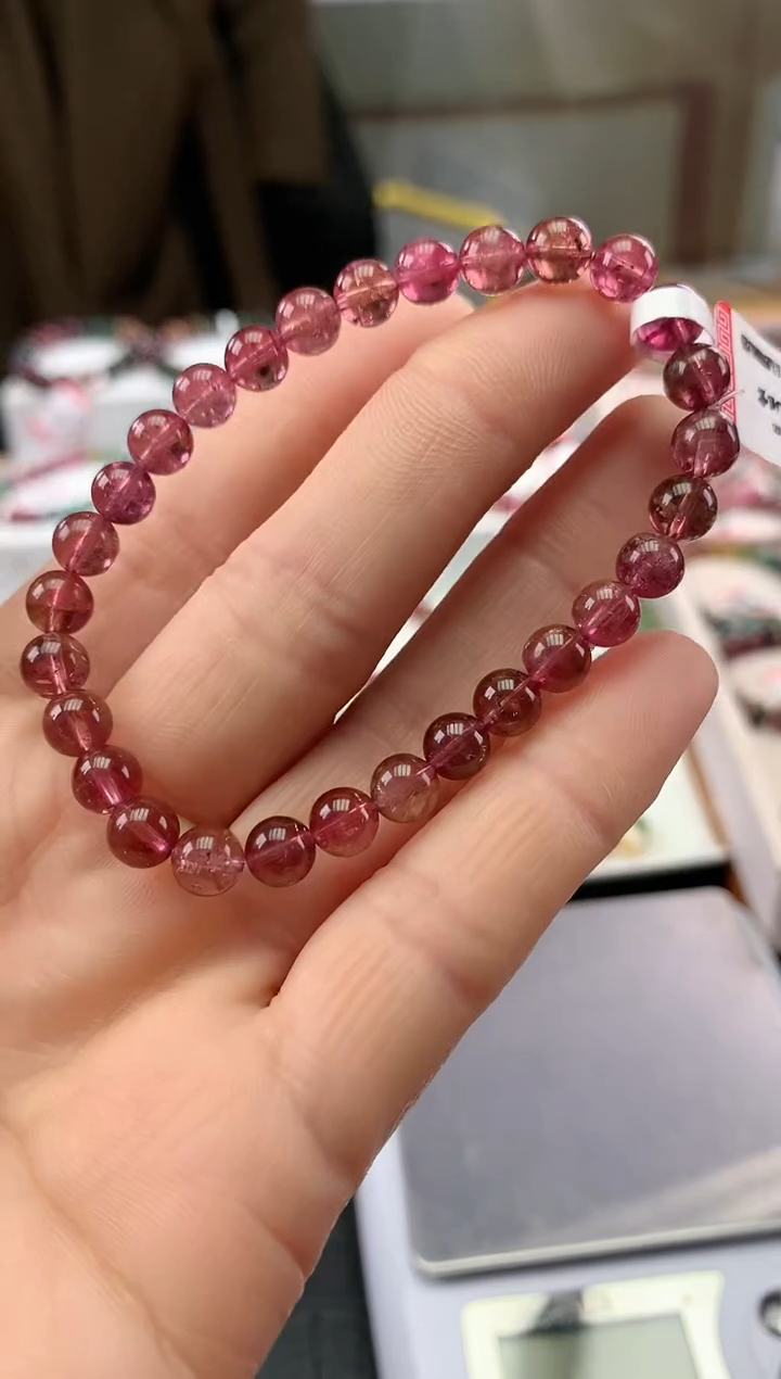 【闪购商品】碧玺手串未镶嵌多样性发一条