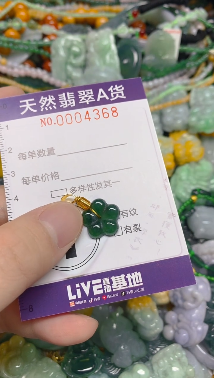 颈饰未镶嵌翡翠0004368