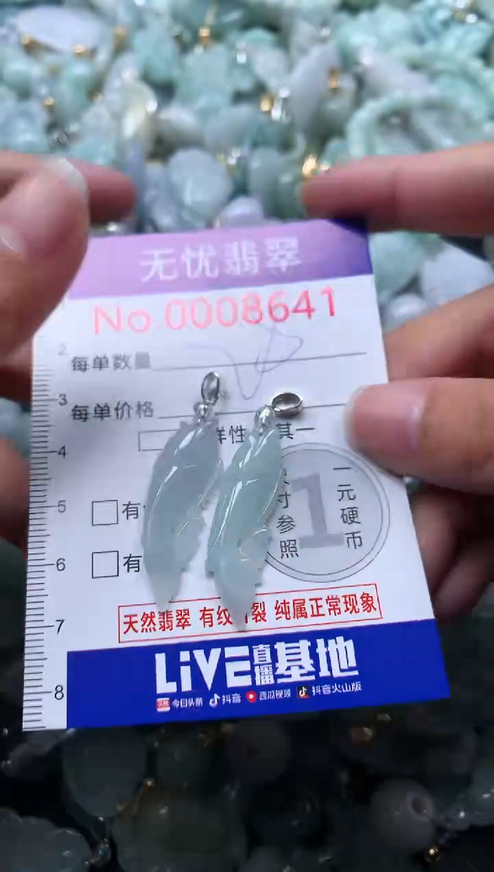 颈饰未镶嵌翡翠8641