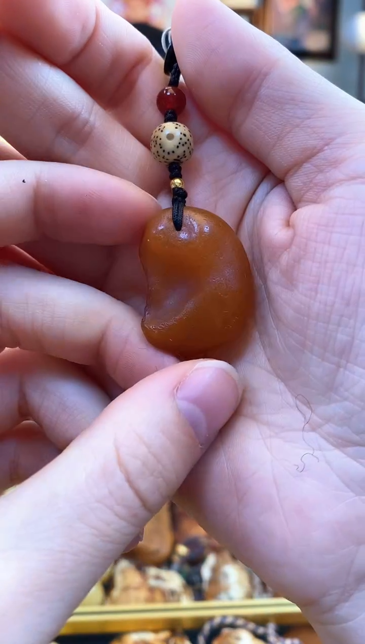 【闪购商品】琥珀颈饰未镶嵌吊坠