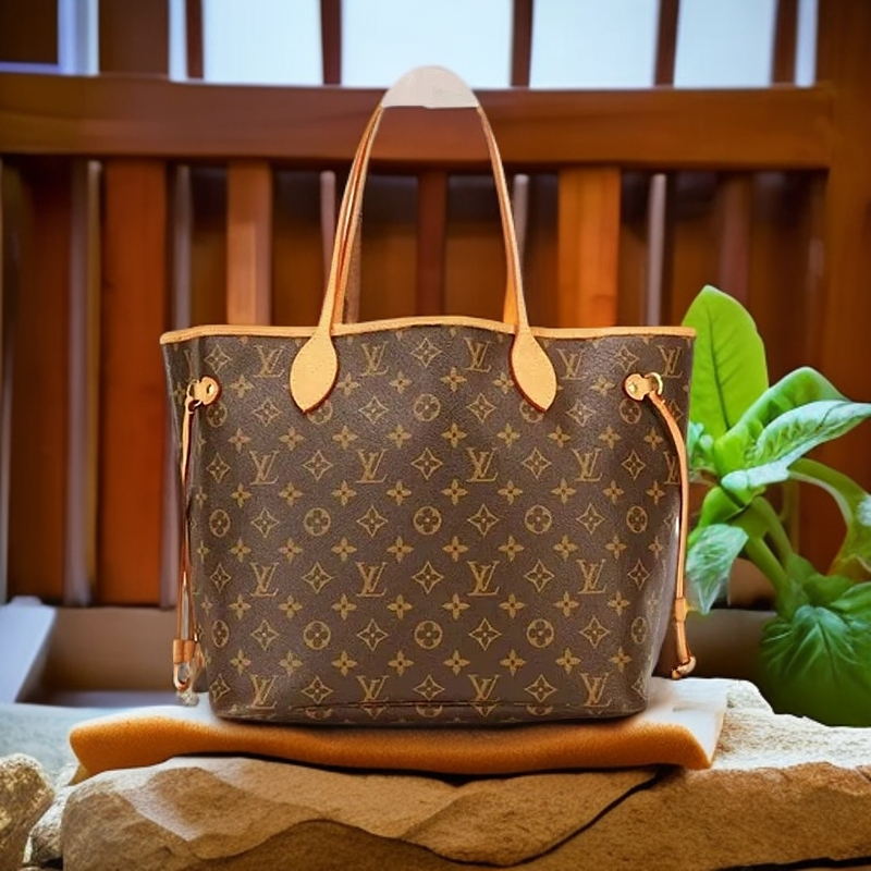 95新 LouisVuitton/路易威登 芯片款 nf中号 单肩包 30820