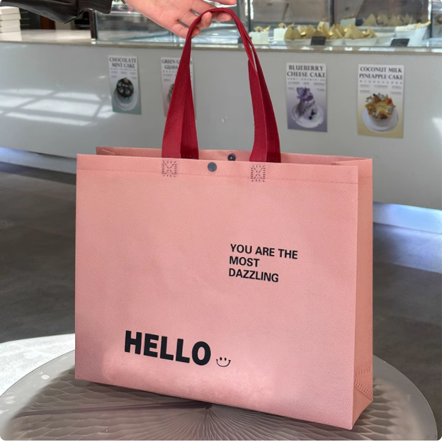 定制店名无纺布袋塑料袋服装店手提袋女装袋子印刷logo补差价链接