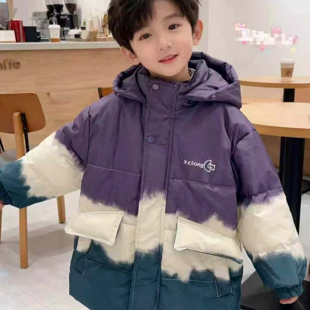 男童冬季羽羽服2025新款儿童冬装加厚外套帅气时髦宝宝冬款羽羽