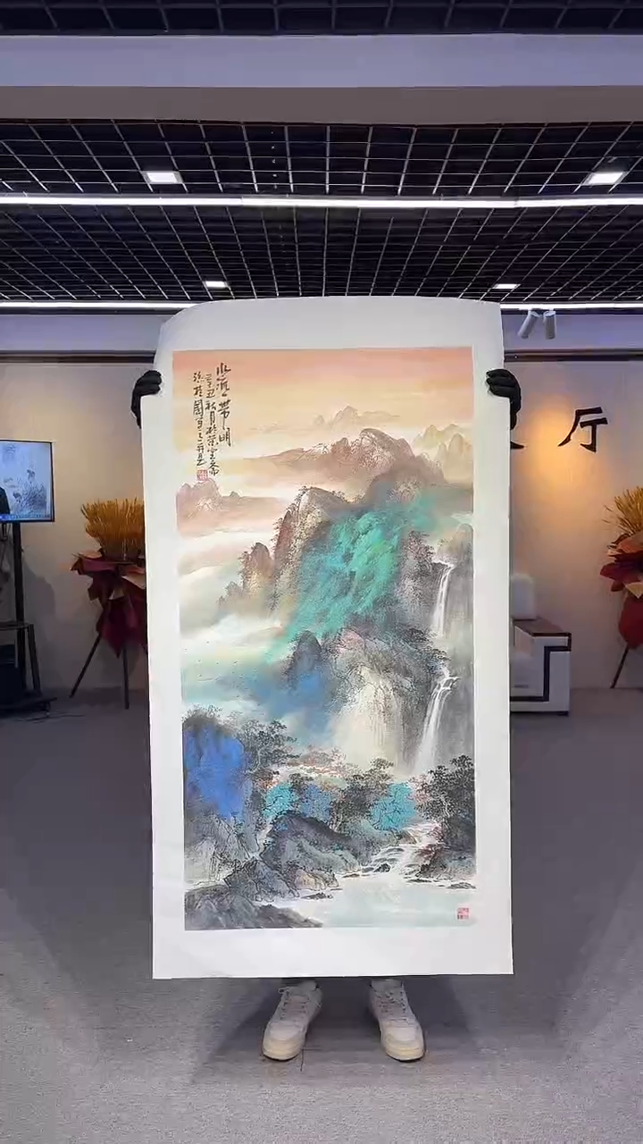 【闪购商品】国画孙桂国老师国画作品，带合影证书6-37