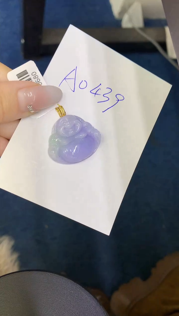 【闪购商品】翡翠颈饰18K金镶嵌0000000000