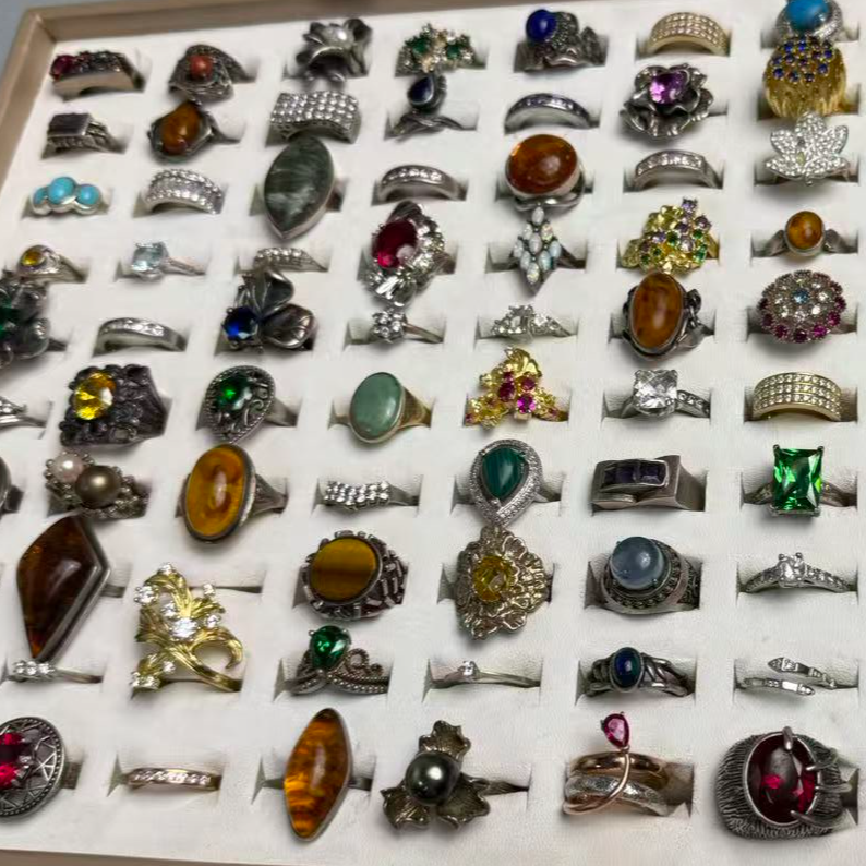 925银银制品 中古欧洲回流首饰手工民族风女士百搭设计师精美轻奢