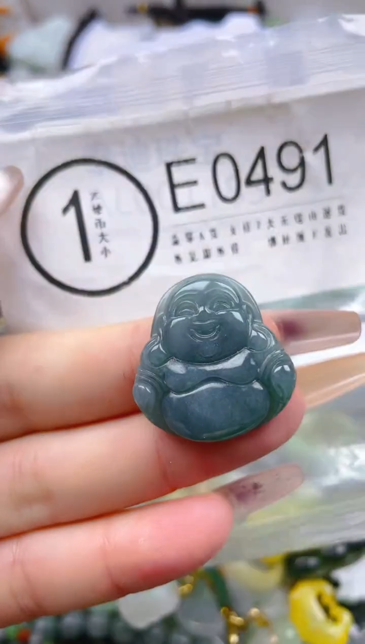 【闪购商品】翡翠颈饰未镶嵌/E/翡翠A货一图一物