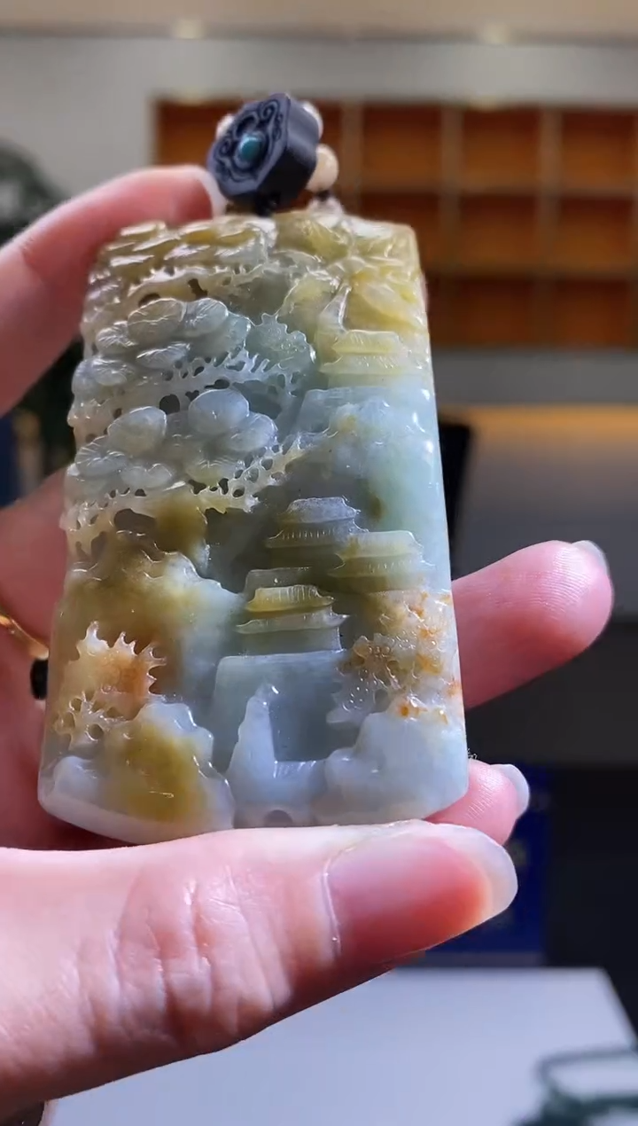 【闪购商品】翡翠颈饰未镶嵌B-@@BSGC01310067