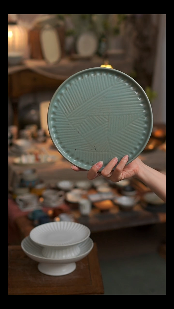 陶听溪陶瓷工作室  盘1 个