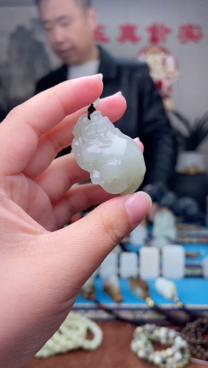 【闪购商品】和田玉未镶嵌挂件1