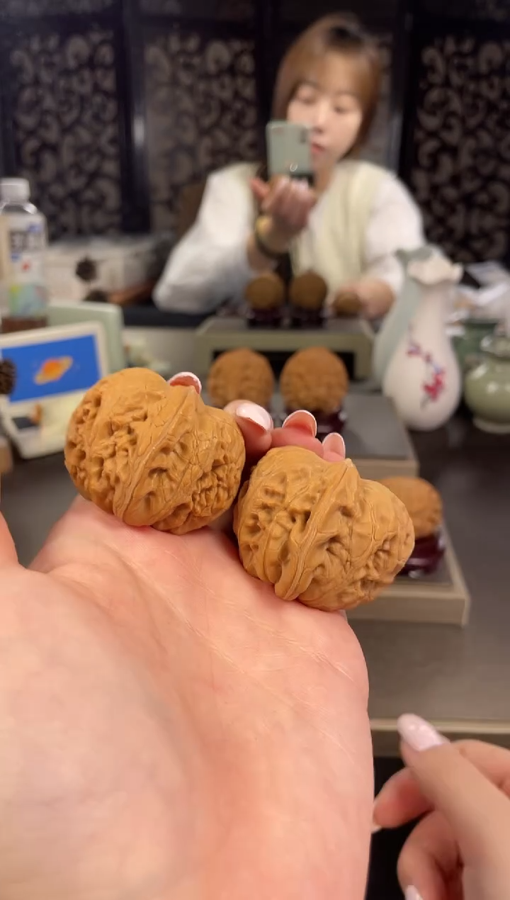 【闪购商品】文玩核桃把件平谷元宝40尺-2