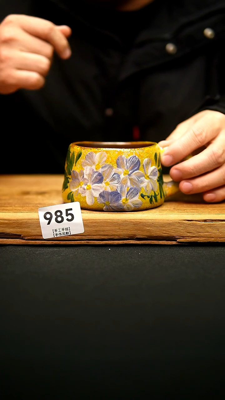 @@陶园瓷舍@@纯手工手绘@高温釉下彩