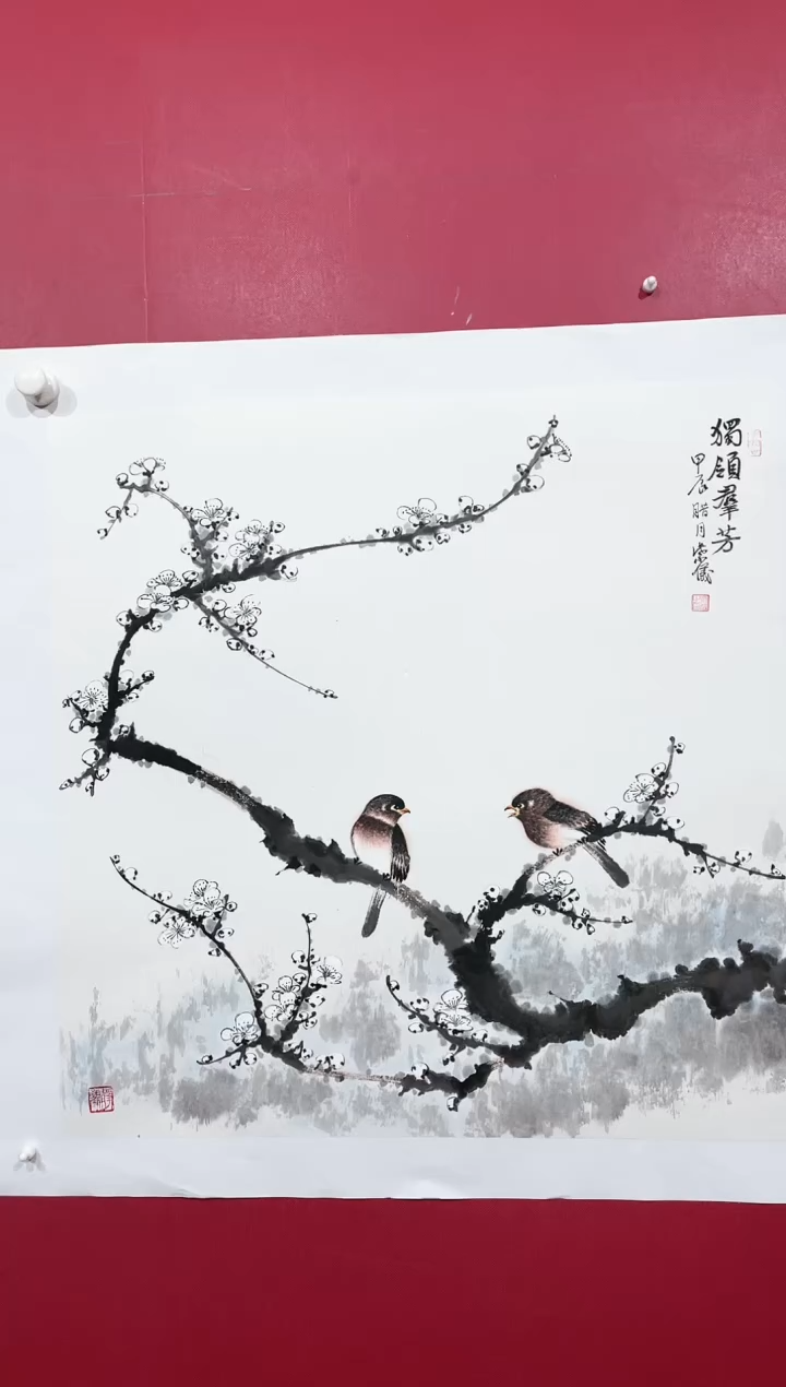【闪购商品】绘画104林紫仪绘画作品68*68