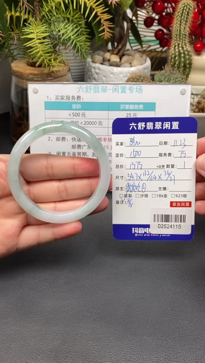 未镶嵌手镯翡翠随*D2524115