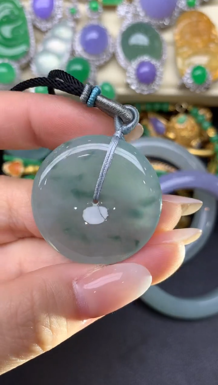 翡翠未镶嵌颈饰232-七夕珠宝季