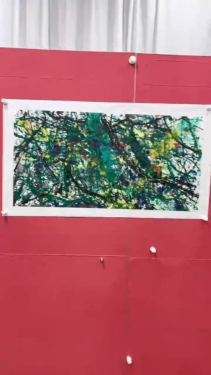 【闪购商品】绘画赵燮绘画4.5平尺金袍藤萝