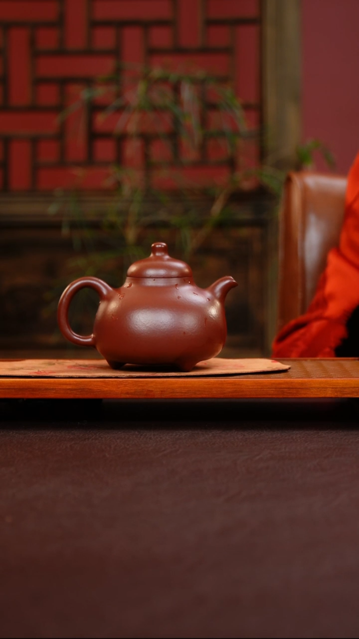 茶壶紫砂  紫袍玉砂 乳鼎 300cc