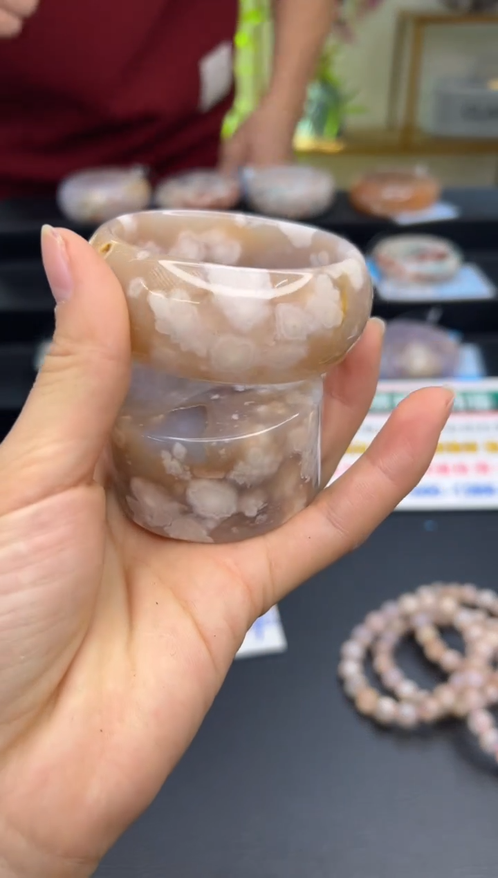 【闪购商品】石英质玉手镯未镶嵌A1045(54圈赠送镯心)