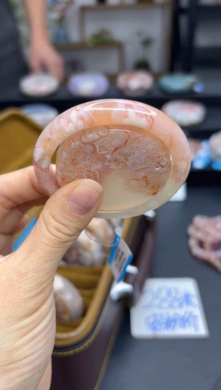 【闪购商品】石英质玉手镯未镶嵌A1007(50圈赠送镯心)