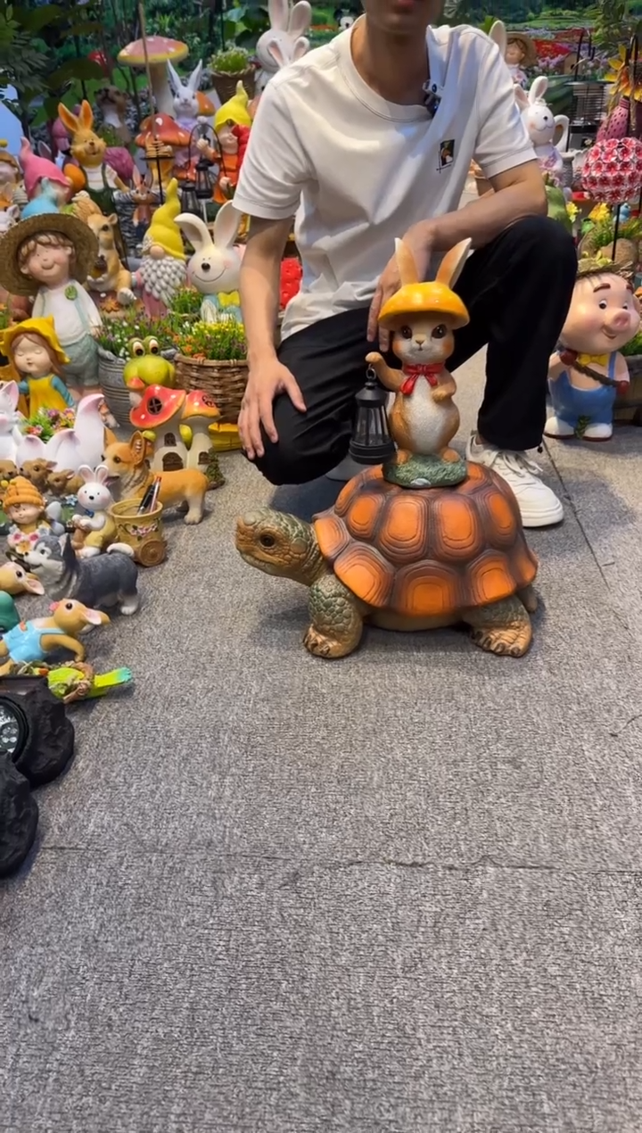 无花朵花园庭院摆件&002&