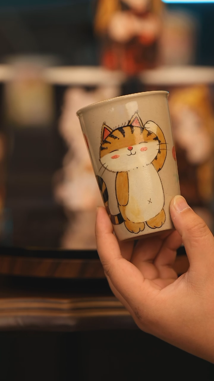 【闪购商品】摆件景德镇釉下彩绘设计师款陶瓷