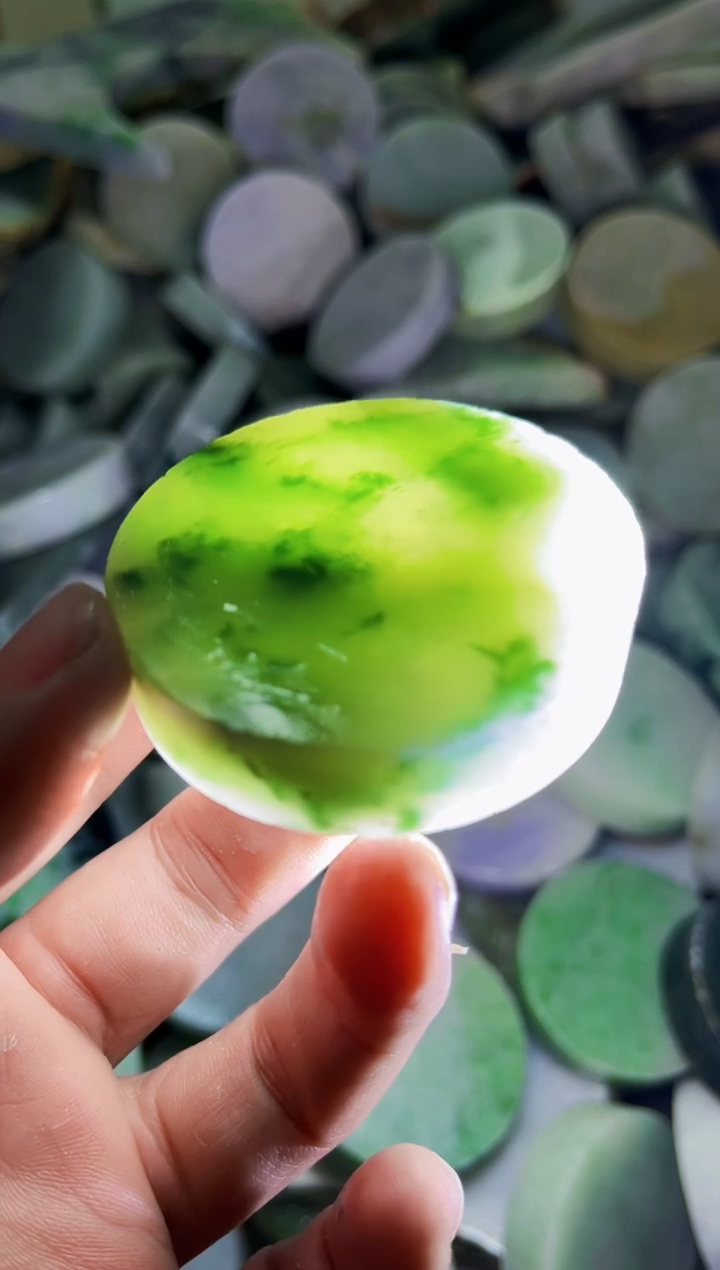 【闪购商品】翡翠耳饰未镶嵌A货康壹418