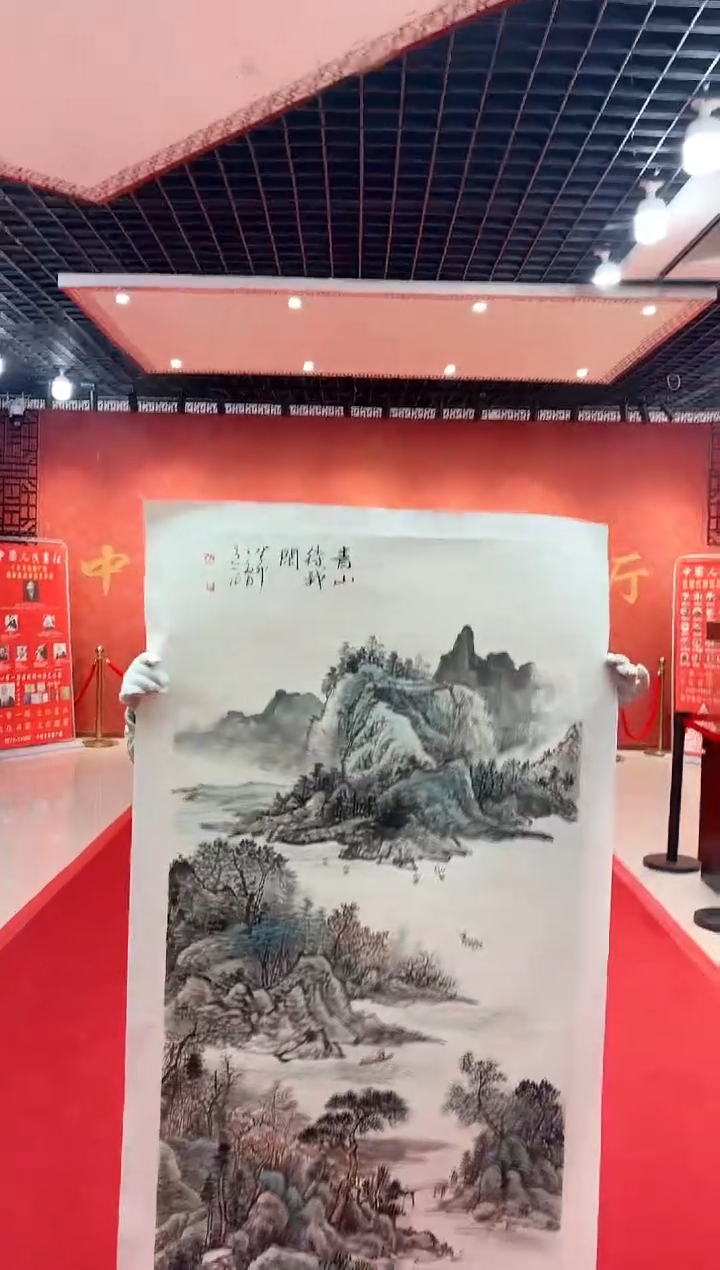 【闪购商品】国画道一老师亲笔绘画作品D32