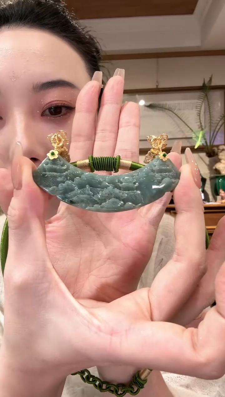 【闪购商品】翡翠颈饰未镶嵌国风