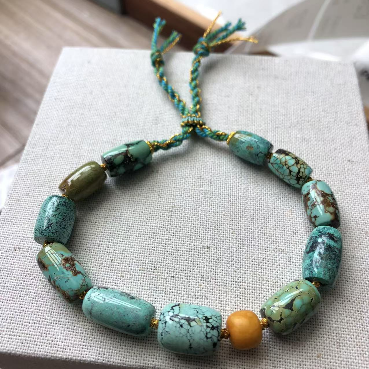 汐宝松石原创手串E18