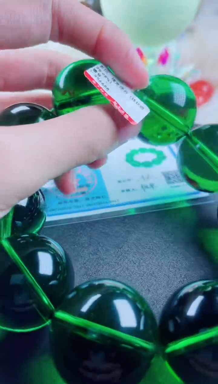 菱锰矿未镶嵌手串捷克石手串卡.30