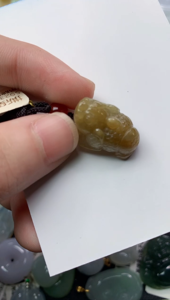 【闪购商品】翡翠颈饰未镶嵌9............