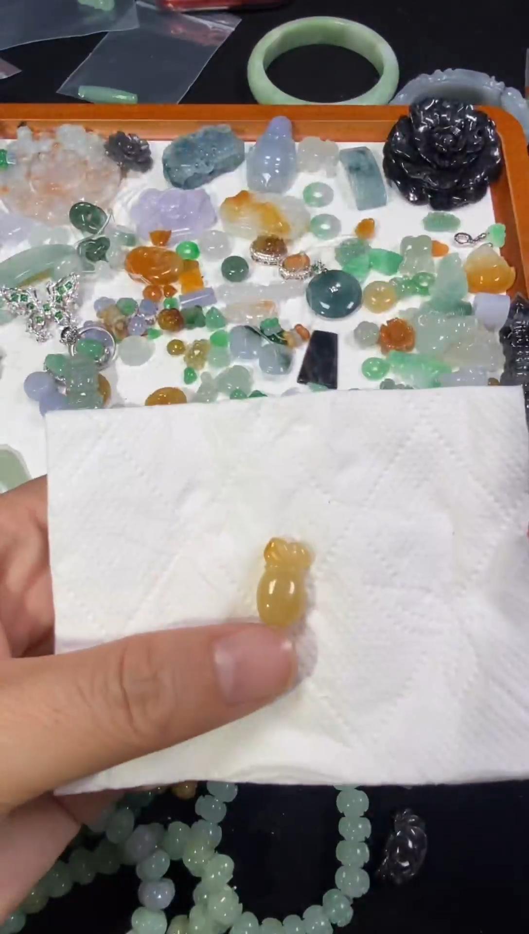 【闪购商品】翡翠颈饰未镶嵌【闪购商品】 天然翡翠