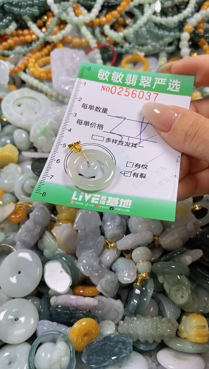 翡翠未镶嵌颈饰闪购0256037