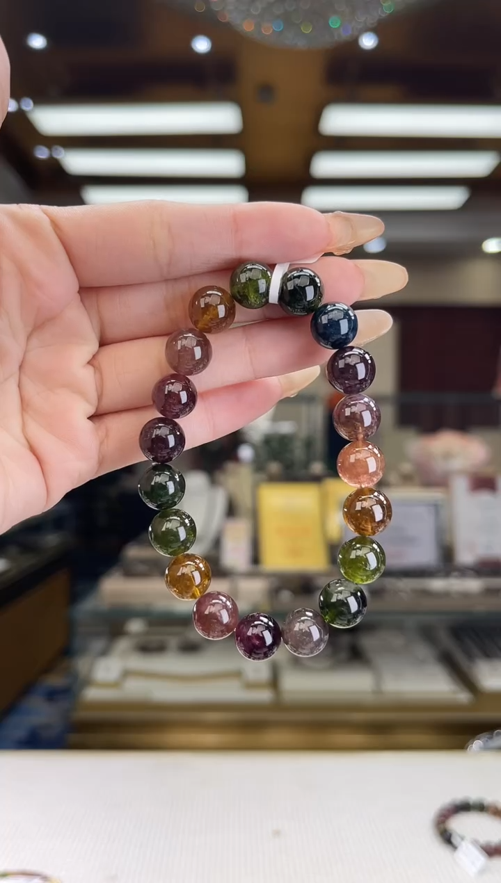 【闪购商品】碧玺/未镶嵌10mm+碧玺单圈23多样性发货