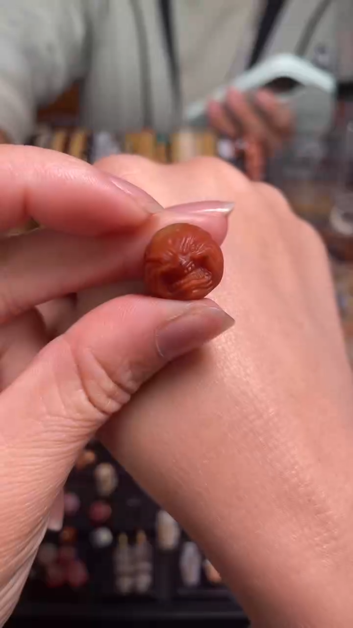 【闪购商品】玛瑙/玉髓颈饰未镶嵌玛瑙饰品恶僧58