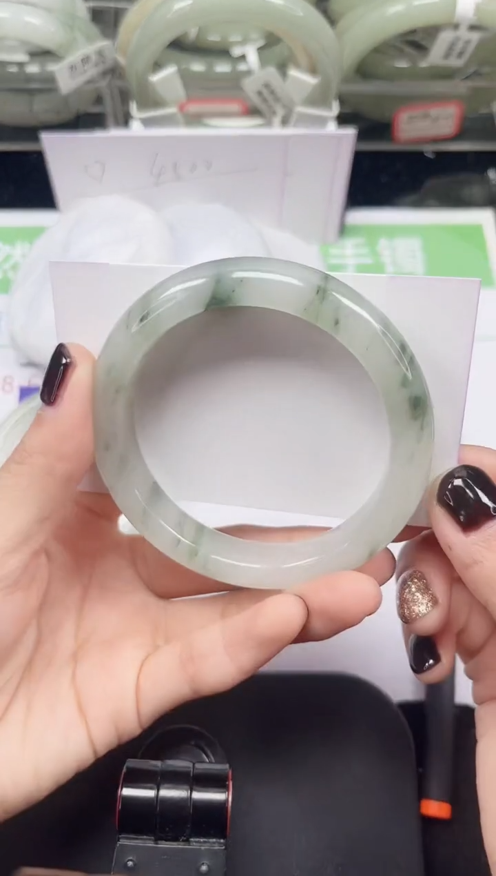 未镶嵌手镯石英质玉80-55/56