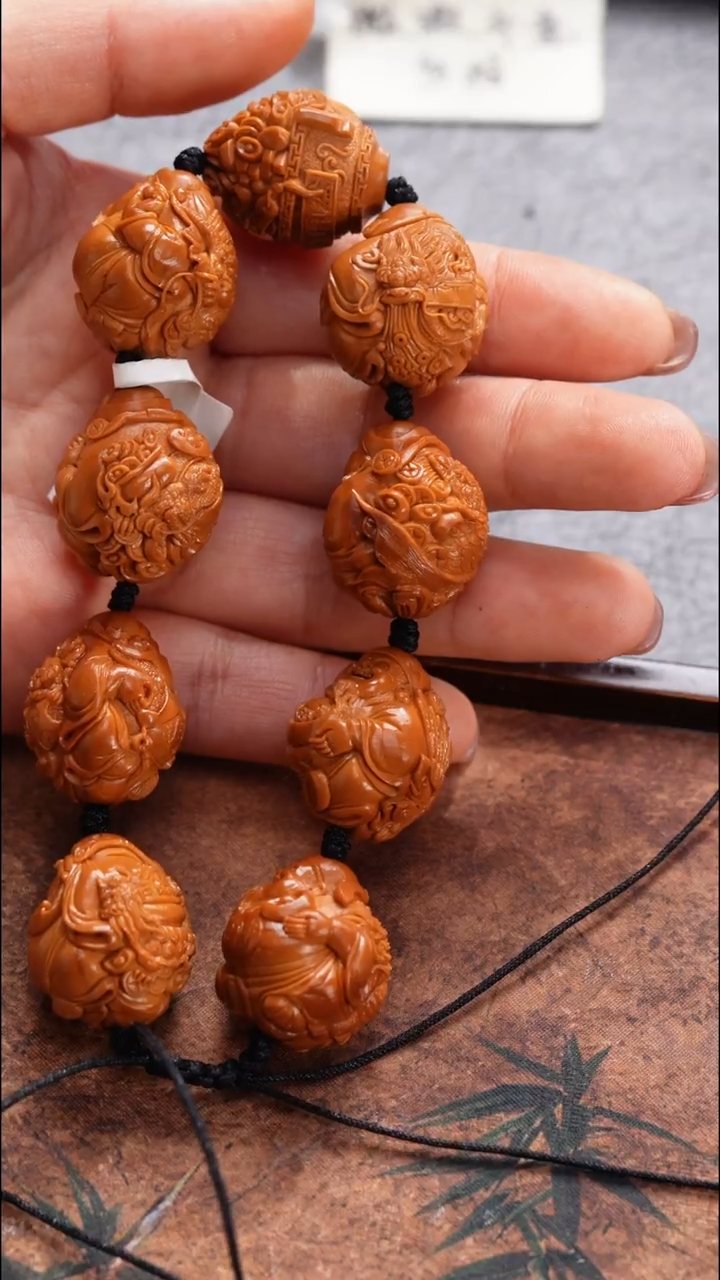 手串/手链橄榄核抖****o橄榄核