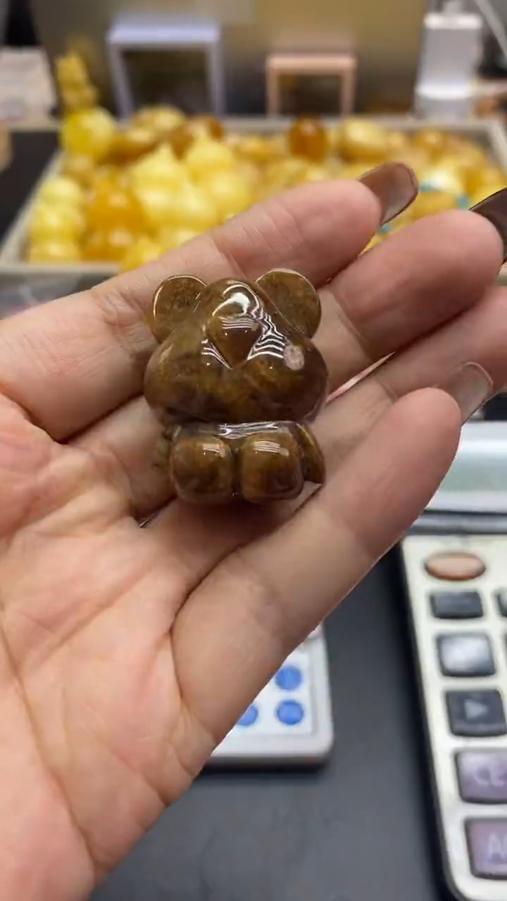 琥珀未镶嵌珠宝奇石479