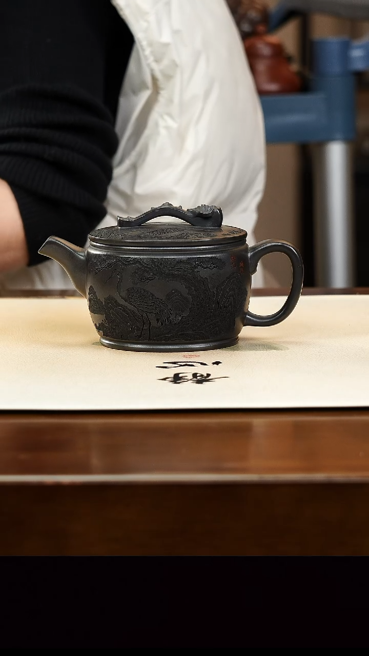 茶壶紫砂宜兴原矿紫砂壶孤品微瑕