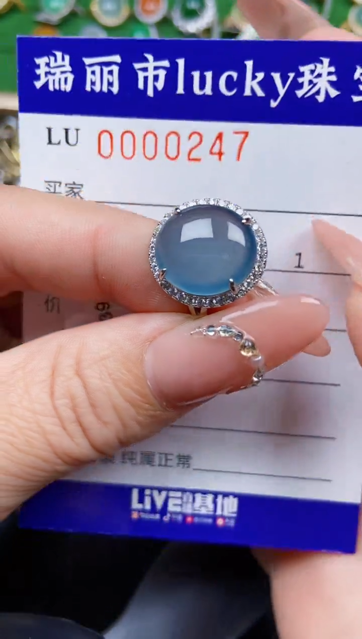 【闪购商品】翡翠颈饰银S925镶嵌0247