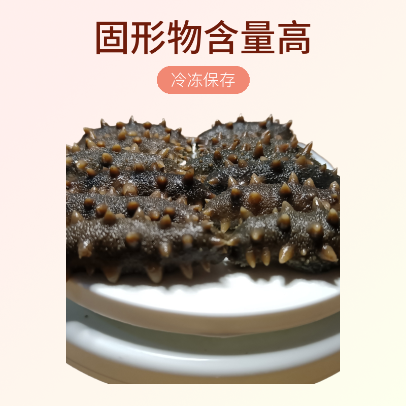 产自于大连长海岛里半干海参(小头特价款)