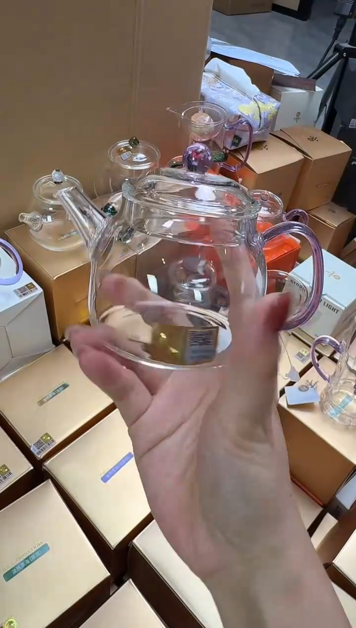 @@禾器晶彩言卿壶浅紫色