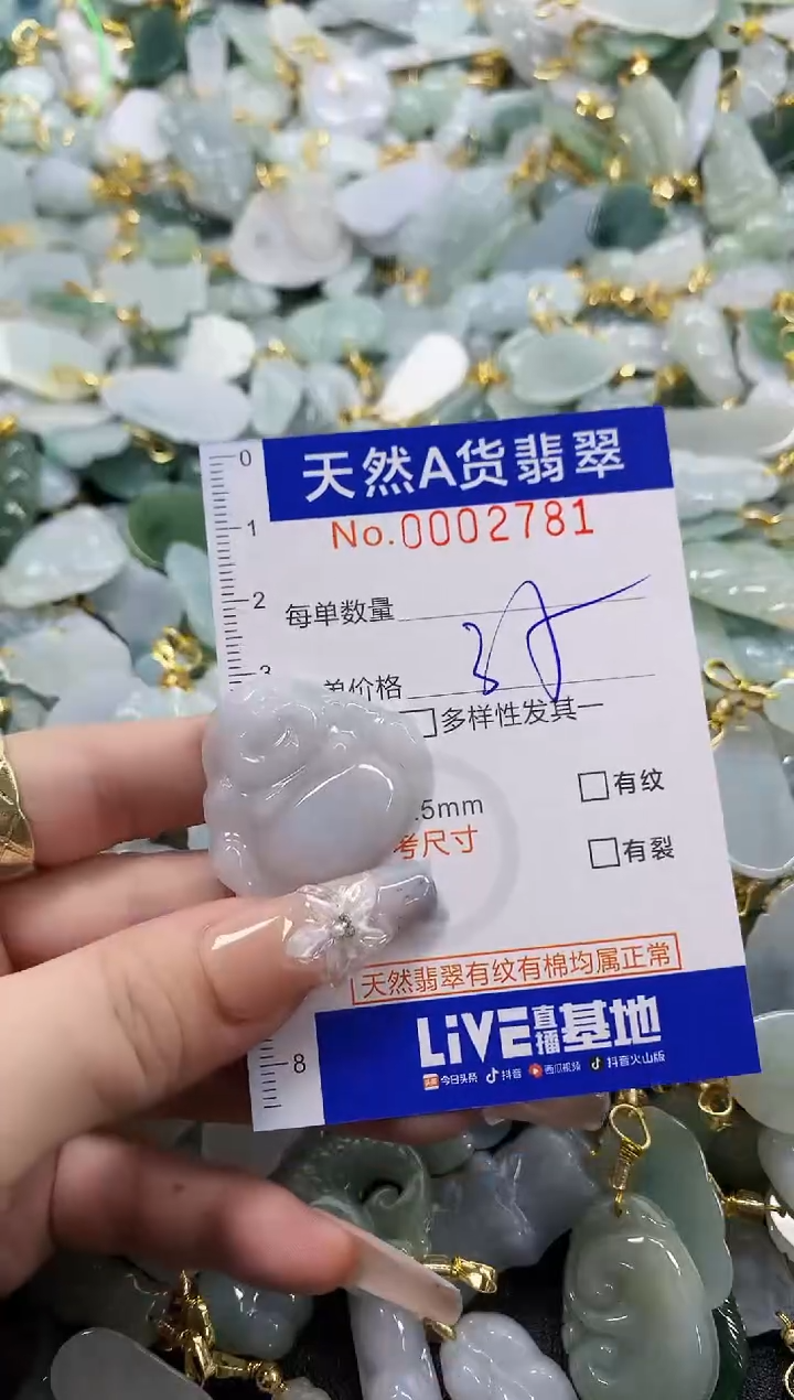 颈饰未镶嵌翡翠天然A货翡翠