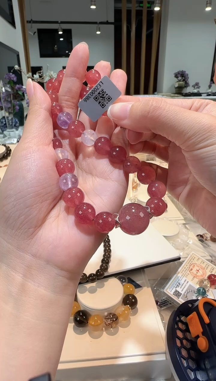 项链未镶嵌石英质玉手串