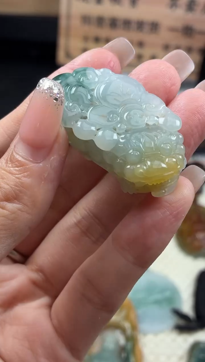 定制翡翠未镶嵌翡翠BJ093809